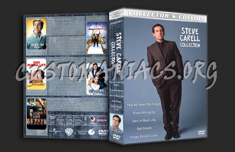 Steve Carell Collection dvd cover