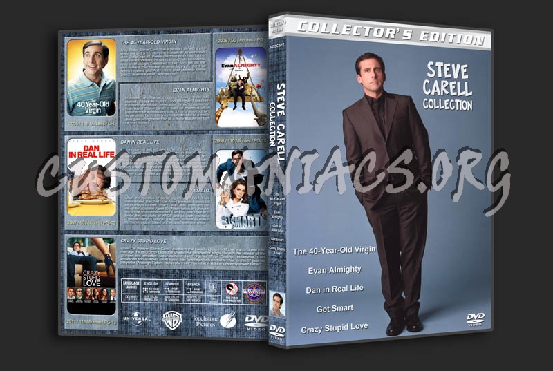 Steve Carell Collection dvd cover