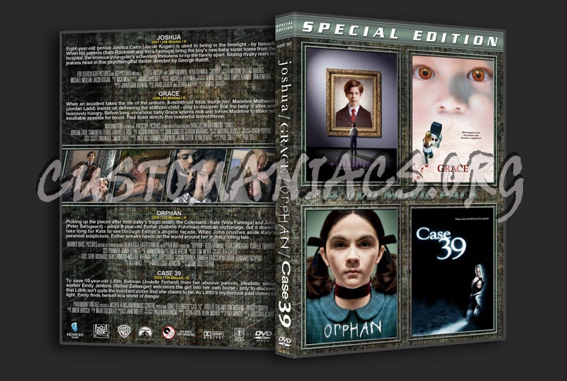 Joshua / Grace / Orphan / Case 39 dvd cover