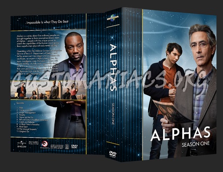 Alphas dvd cover