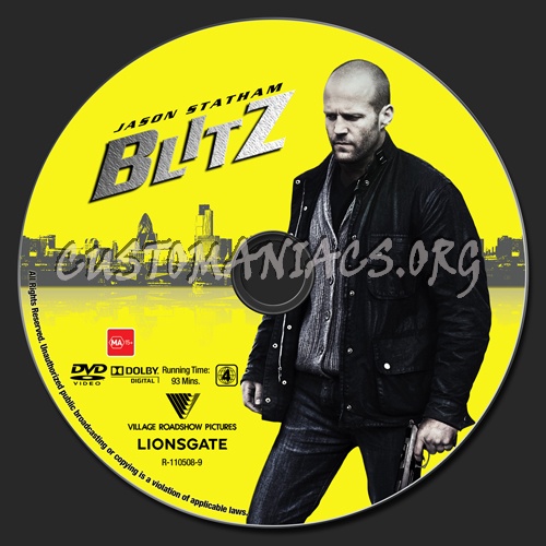 Blitz dvd label