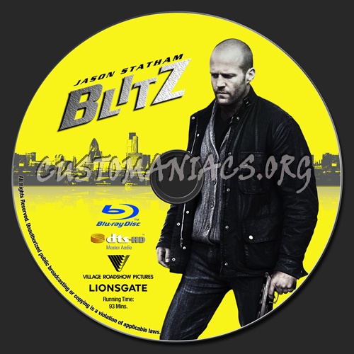 Blitz blu-ray label