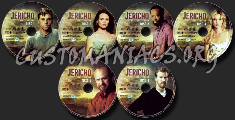 Jericho Season 1 dvd label