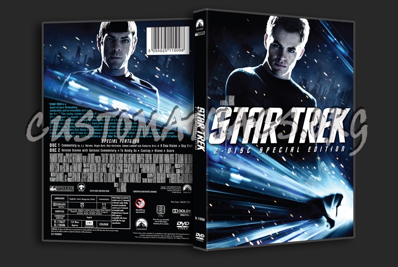 Star Trek dvd cover