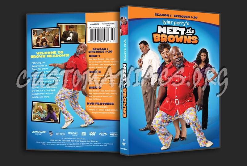 Meet the Browns Season 1 dvd cover