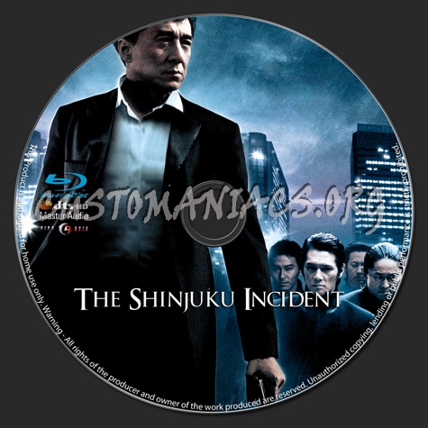 The Shinjuku Incident blu-ray label