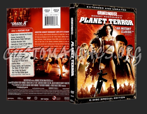 Planet Terror dvd cover