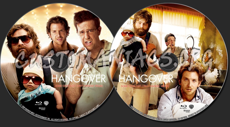 The Hangover blu-ray label