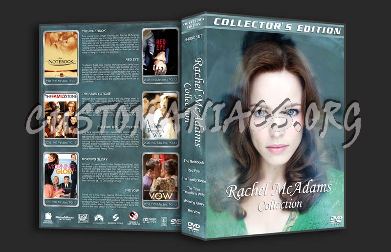 Rachel McAdams Collection dvd cover