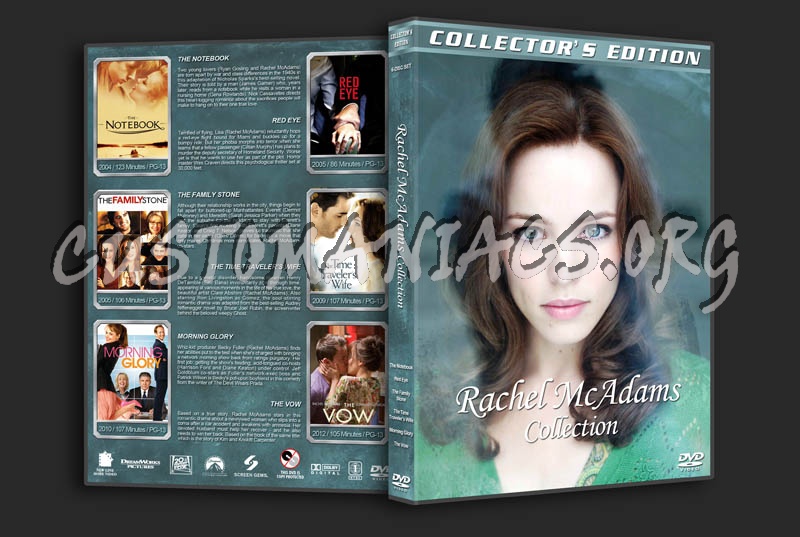 Rachel McAdams Collection dvd cover