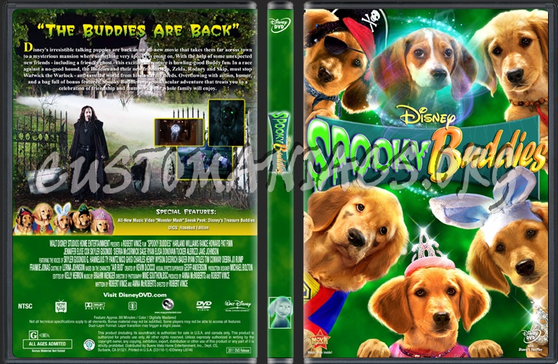 Spooky Buddies dvd cover