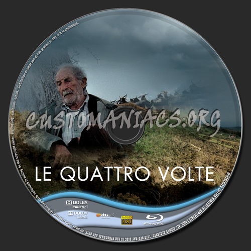 Le Quattro Volte blu-ray label