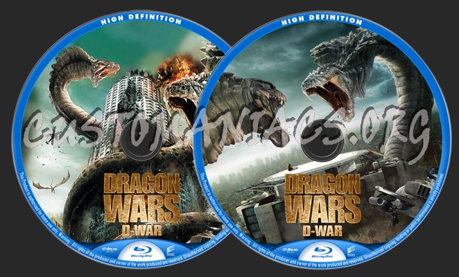 Dragon War blu-ray label