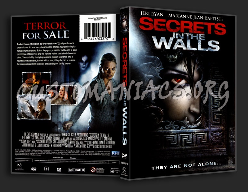 Secrets In The Walls dvd cover