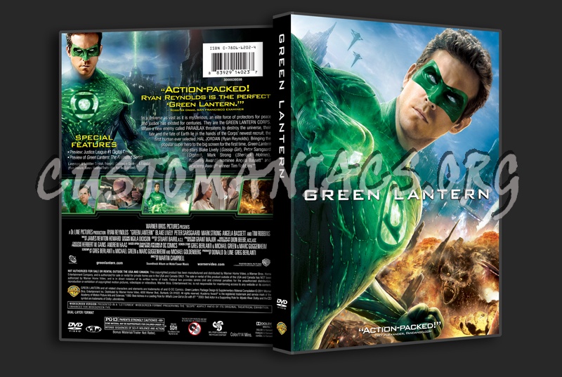 Green Lantern dvd cover