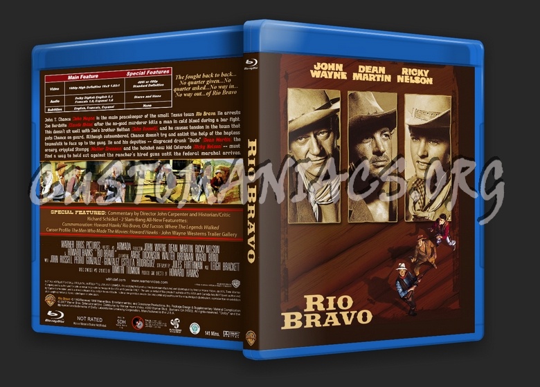 Rio Bravo blu-ray cover