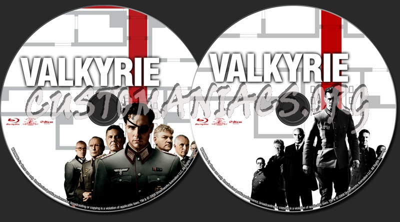 Valkyrie blu-ray label