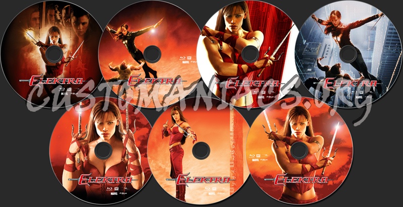 Elektra blu-ray label