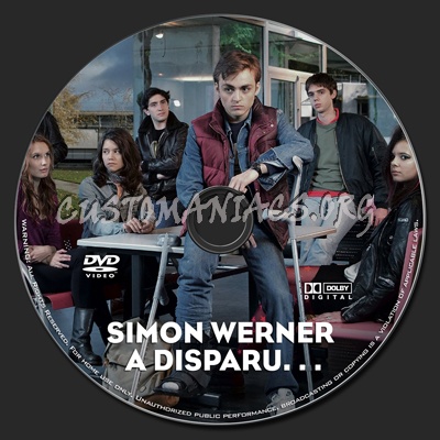 Simon Werner A Disparu (Lights Out) dvd label