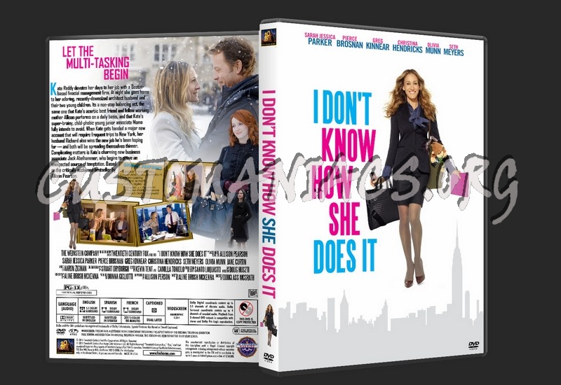 I Don't Know How She Does It dvd cover