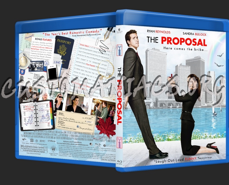 The Proposal blu-ray cover