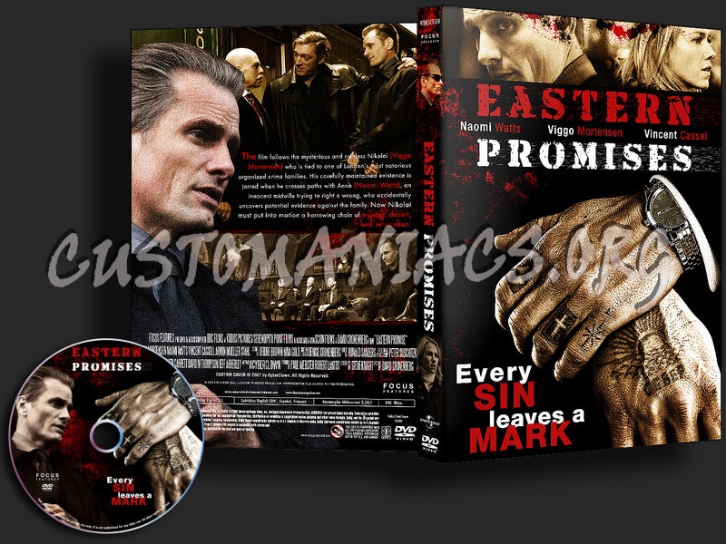 Eastern Promises dvd cover