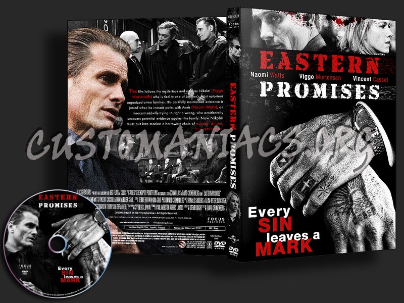 Eastern Promises dvd cover