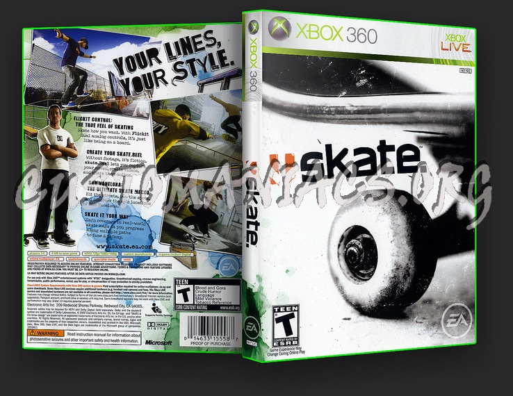 Skate dvd cover