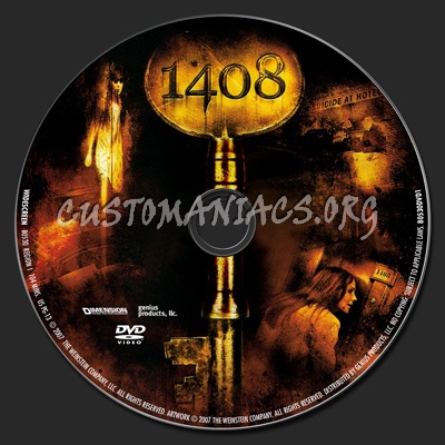 1408 dvd label