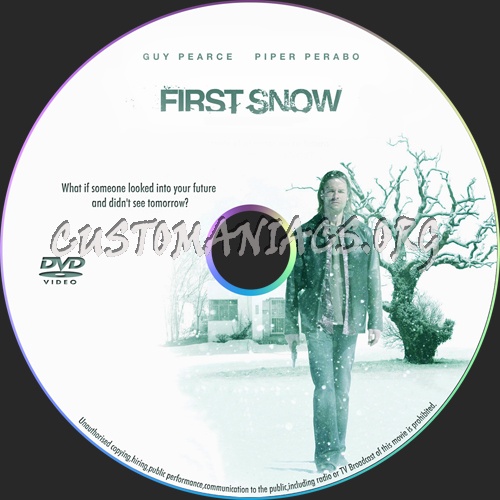 First Snow dvd label