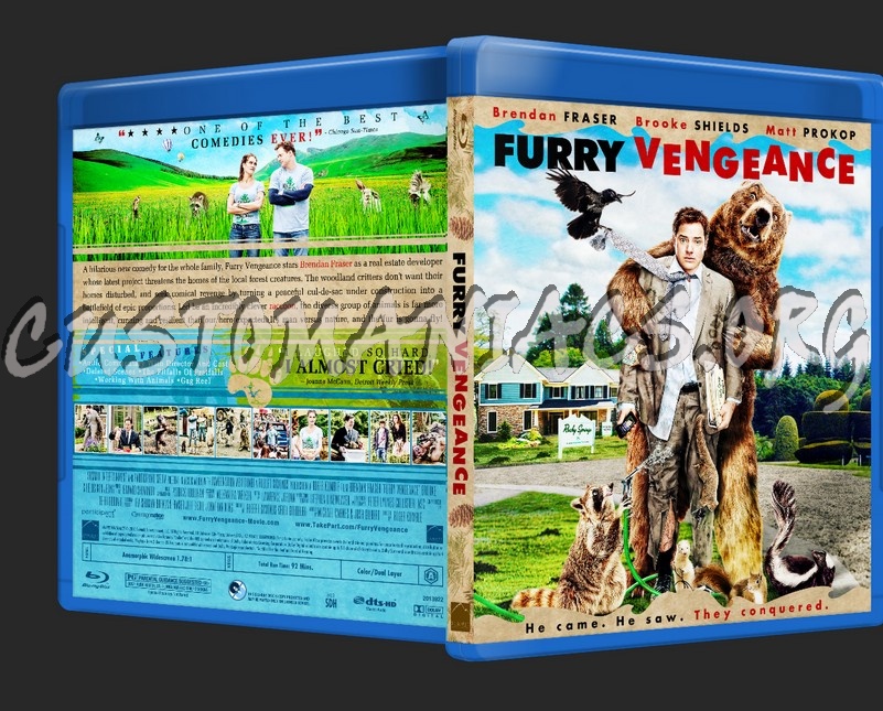 Furry Vengeance blu-ray cover