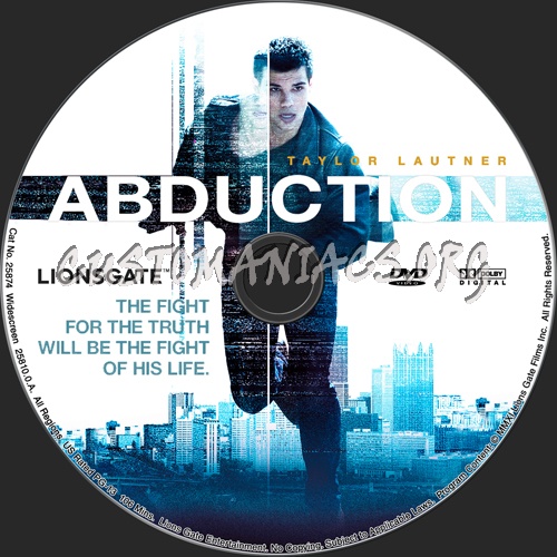 Abduction dvd label