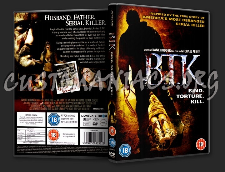 B.T.K: Bind Torture Kill dvd cover