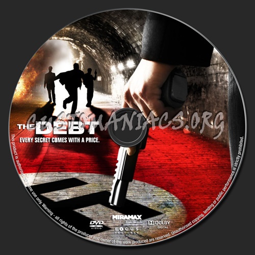 The Debt dvd label