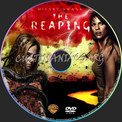 The Reaping dvd label