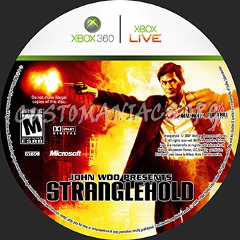 Stranglehold dvd label