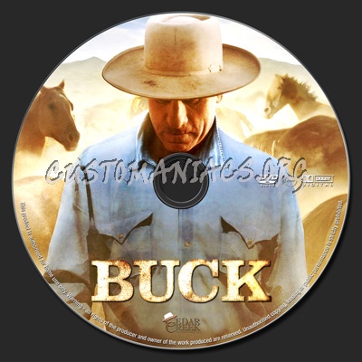 Buck dvd label