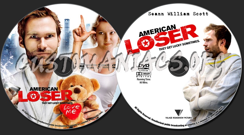 American Loser Dvd Label Dvd Covers And Labels By Customaniacs Id