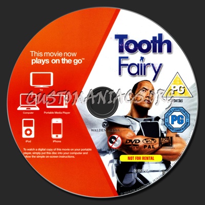 Tooth Fairy dvd label