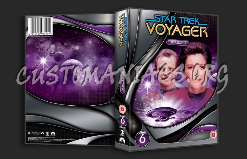 Star Trek Voyager Season 6 dvd cover