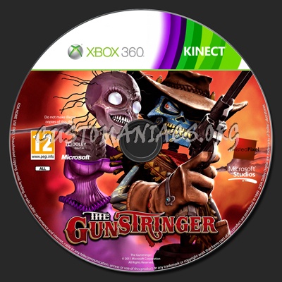 The Gunstringer dvd label