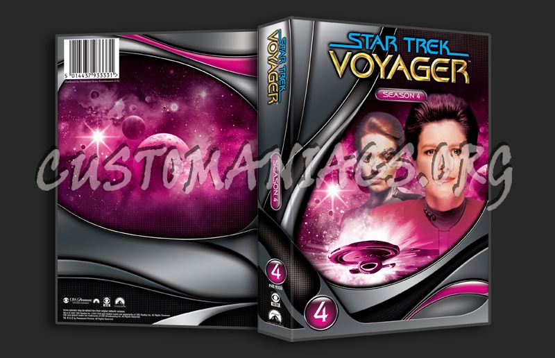 Star Trek Voyager Season 4 dvd cover