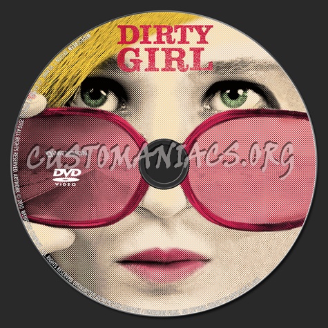 Dirty Girl dvd label