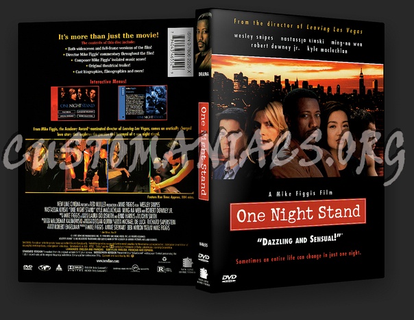 One Night Stand dvd cover - DVD Covers & Labels by Customaniacs 