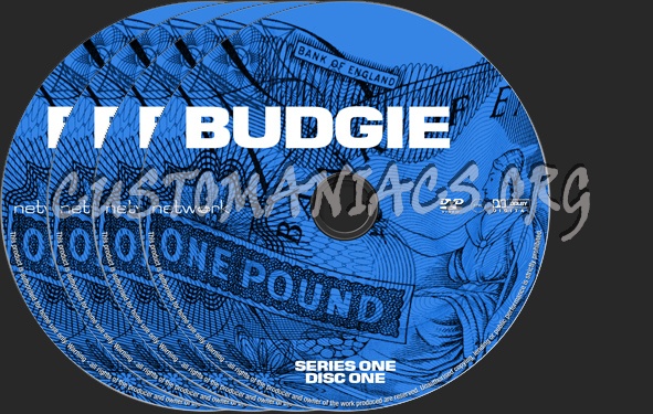 Budgie Series 1 dvd label