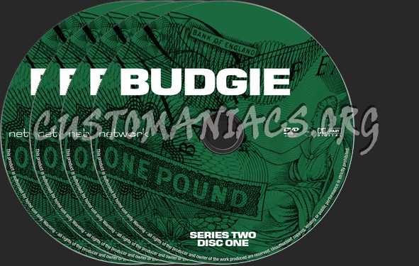 Budgie Series 2 dvd label