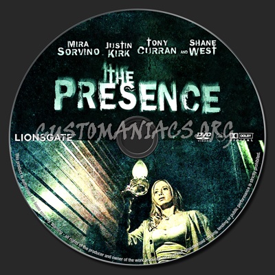 The Presence dvd label