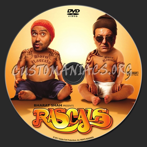 Rascals dvd label