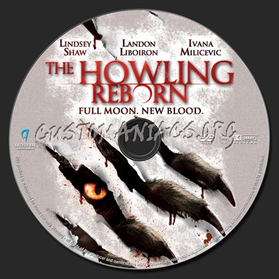 The Howling Reborn dvd label