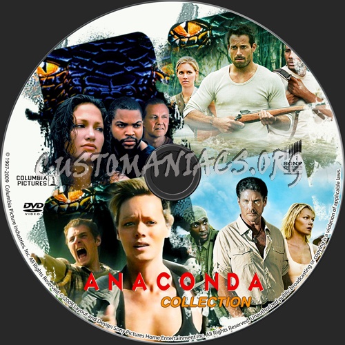 Anaconda Collection dvd label